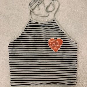 Cute Hollister halter top